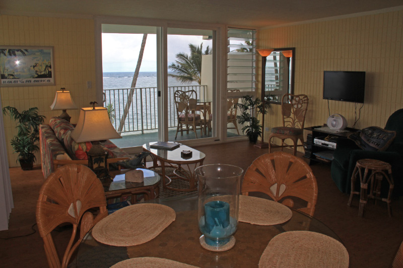 Living room looking East