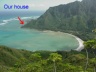 Kahana Bay is a state park just around the corner from our house